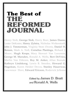 cover image of The Best of the Reformed Journal